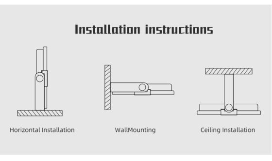 10w Outdoor-LED-Floodlicht mit hohem Leistungsfaktor und 120° Lichtwinkel
