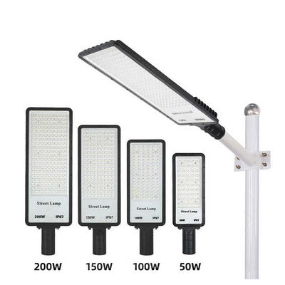 50W 100W 150W 200W Außenlicht IP66 Wasserdichtes integriertes Led-Straßenlicht für die Straße