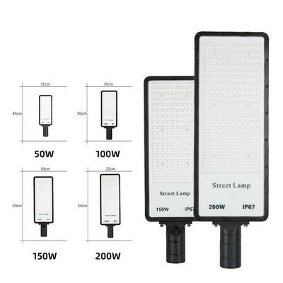 50W 100W 150W 200W Außenlicht IP66 Wasserdichtes integriertes Led-Straßenlicht für die Straße