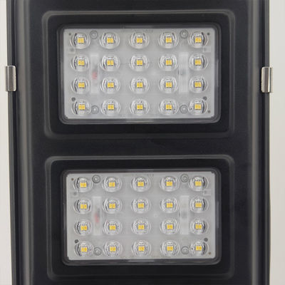 13000lm Leuchtfluß-Wasserdichte Led-Solarlampe mit dunkelgrauen Aluminium