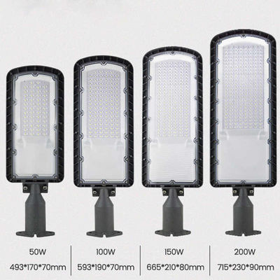 AC85-265V Eingangsspannung 50W 100W 150W 200w Led Straßenleuchte mit CE-Zertifizierung