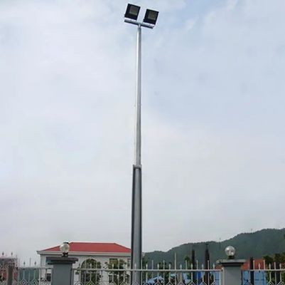 Dip Galvanisierte Mittelfinger Stahl-Strompfosten für Straßenbeleuchtung Installationsführer