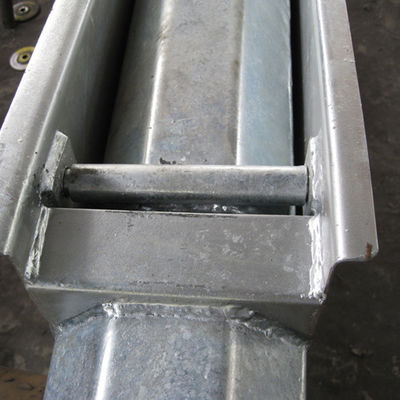 Dip galvanisierter Stahlstang für Gartenplatzbeleuchtung und Schaltkreislösungen