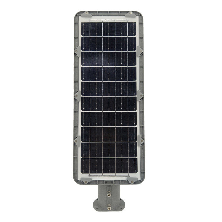 CRI Ra 70 Solarpaneel 220V Außenwasserdicht IP66 Dunkelgrauer Solarstraßenbeleuchtung
