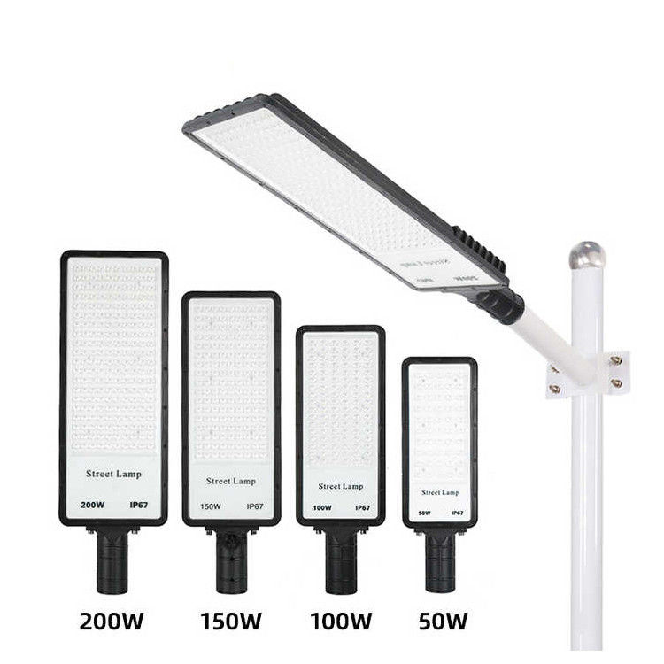 50W 100W 150W 200W Außenlicht IP66 Wasserdichtes integriertes Led-Straßenlicht für die Straße
