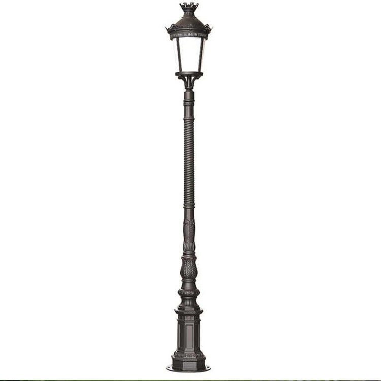 Outdoor-Europäische Antike Gartenleuchten Dekorative Strom Straßenlampe Straßenbeleuchtung Straßenlicht Wasserdicht Moderne Pole Led Solar Straßenlicht