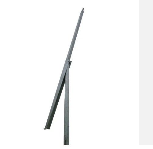 Dip Galvanisierte Mittelfinger Stahl-Strompfosten für Straßenbeleuchtung Installationsführer