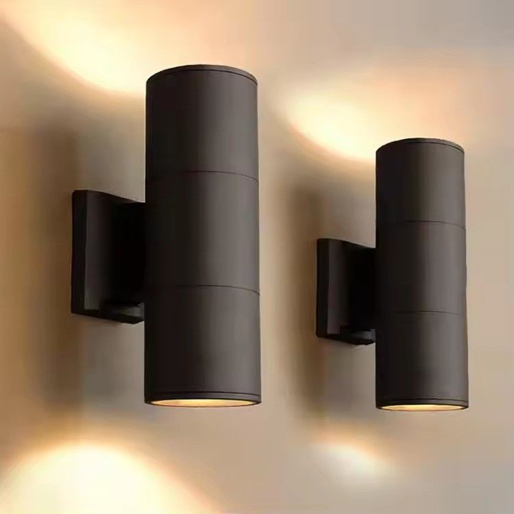 Wandleuchten für den Außengarten Led Wandleuchte Diffuser nach oben und unten Aluminium Dekorationswandlampe 6W 10W 12W 24W 48W 60W